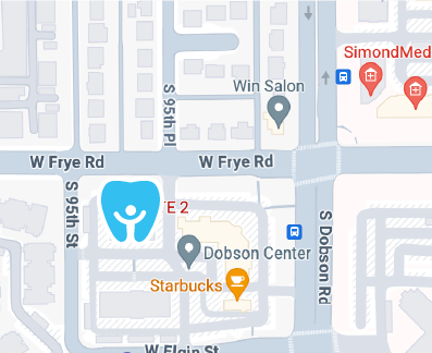 Map to Chandler Pediatric Dental